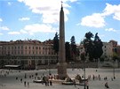 Piazza del Popolo s obeliskem