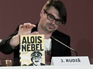MFF Benátky 2011 - Jaroslav Rudi na tiskové konferenci k filmu Alois Nebel