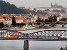 eleznin most v Praze v z 2011
