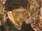 Jeden z nejslavnjích autoportrét: van Gogh s uíznutým uchem       