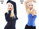 Christina Aguilera v reklamní kampani "zhubla"