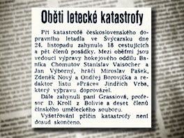 Co psalo Rud Prvo v ter 27. listopadu 1956