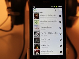 Prototyp MP3 pehrvae / tabletu Sony. Doke pehrt jak obsah uloen v