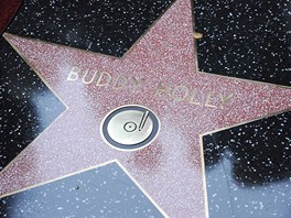 Hvzda Buddyho Hollyho na hollywoodskm Chodnku slvy