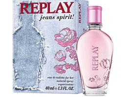 Novinky v podzimnch parfmech: Replay Jeans Spirit