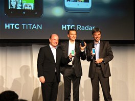 Tiskov konference HTC v Berln