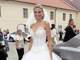 esk Miss 2009 Iveta Lutovsk se vdala.