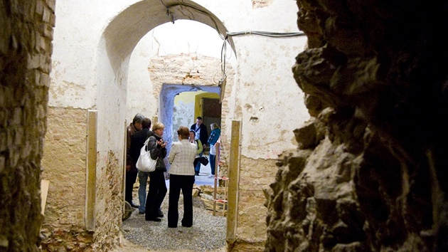 Zedníci nali pi rekonstrukci katakomb dalí dosud neobjevené prostory. -