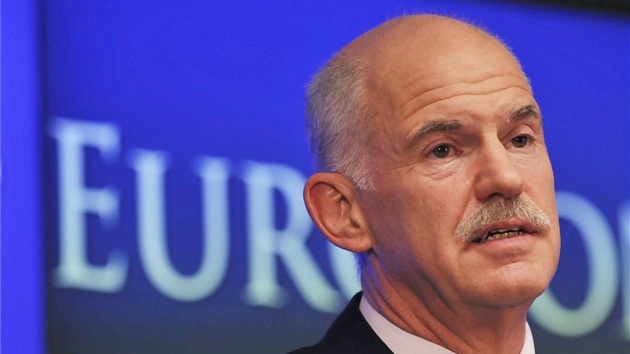 ecký premiér Jorgos Papandreu 