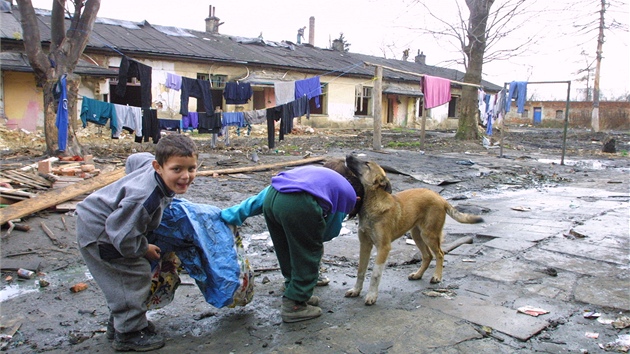 V prostjovské kolonii U Svaté Anny ili Romové v katastrofálních podmínkách a