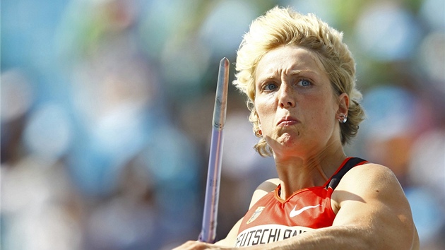 N�mecká o�t�pa�ka Christina Obergföllová se nap�ahuje ke kvalifika�nímu