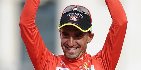 JE MJ! panlský cyklista Juan José Cobo si v poslední etap Vuelty definitivn zajistil ervený dres celkového vítze.