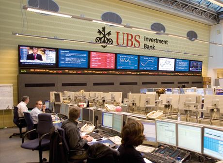 Banka UBS. Makléi