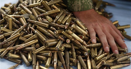 Munice zabavená bojovník�m FARC