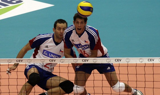 Peter Pláteník (vpravo) si letos vyzkouel ultrakrátké turecké play-off.