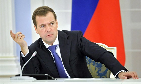 Ruský prezident Dmitrij Medvedv
