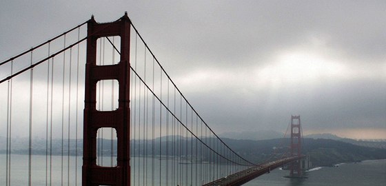 Nejslavnjí most v San Francisku - Golden Gate