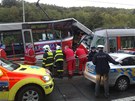 Tragická nehoda tramvají v Praze mezi stanicemi Kotláka a Kavalírka