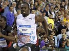 DVAKRÁT NEJRYCHLEJÍ. Usain Bolt ovládl stovku v závreném mítinku Diamantové