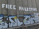 Ze, kterou Izrael obehnal palestinská území - tato ást se nachází mezi