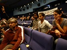 Obyvatelé Varnsdorfu debatují v kin Panorama s vedením msta o problémech se