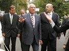 Prezident Václav Klaus navtívil v rámci cesty po Karlovarském kraji i