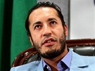 Syn svreného libyjského vdce Muammara Kaddáfího Saadí