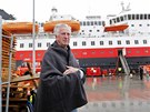 Z norského trajektu museli záchranái evakuovat pes 200 lidí. (15. záí 2011)