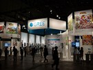 Mobilní hry a aplikace na Tokyo Game Show 2011 - stánek firmy Gree