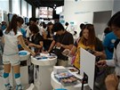 Mobilní hry a aplikace na Tokyo Game Show 2011 - na stánku firmy Gree