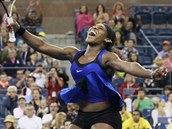 JSEM ZPT! Amerianka Serena Williamsov suvernn prola celm US Open a do
