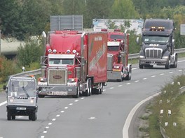 Spanil jzda kamion na Truck festu v Hradci Krlov.