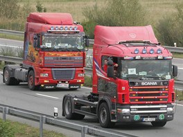 Spanil jzda kamion na Truck festu v Hradci Krlov.