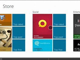 Obchod s aplikacemi ve Windows 8
