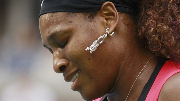 ACH JO. Americká tenistka Serena Williamsová je zklamaná, ve finále US Open