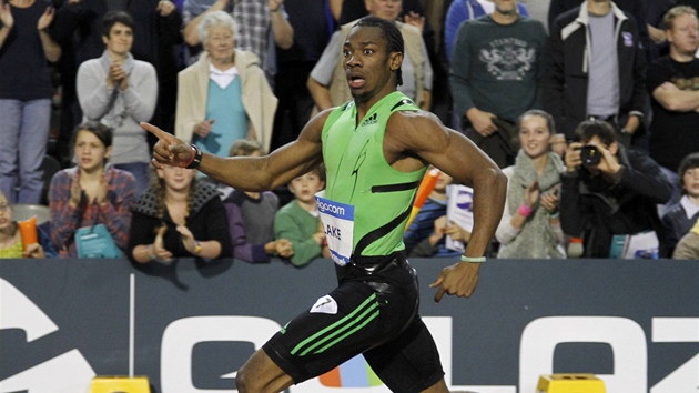 NEVIL. Jamajan Yohan Blake atakoval v posledním mítinku Diamantové ligy v