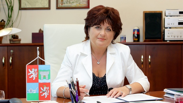 Hejtmanka Ústeckého kraje Jana Vahová