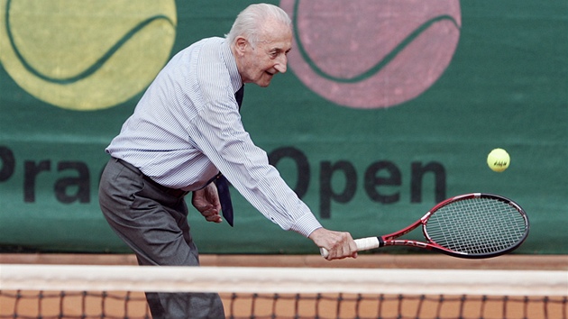 Vladimír Zábrodský, sportovec i v pokroilém vku.