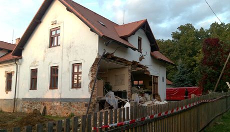 Hájence v obci Pívtice na Rokycansku se zítila obvodová ze.