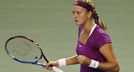 V SEMIFINÁLE: Petra Kvitová bude v Tokiu bojovat o úast ve finále turnaje WTA.