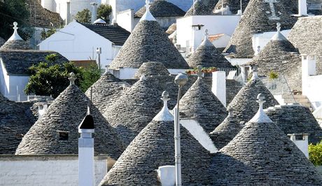 Itlie, Apulie - Alberobello, trulli