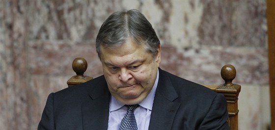 ecký ministr financí Evangelos Venizelos.