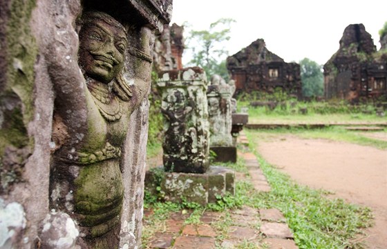 Čamské stavby zdobily i podobizny hinduistických božstev. Odborníci označují za