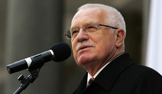 Prezident České republiky Václav Klaus 