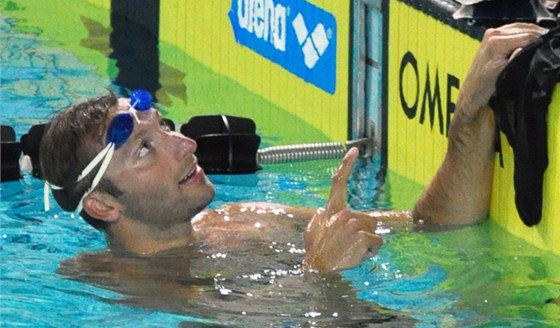 Australský plavec Ian Thorpe pi ervnovém tréninku v Monaku
