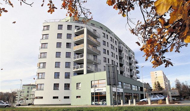 Nový pardubický �in�ovní d�m Labský palouk, ve kterém chce majitel z�ídit