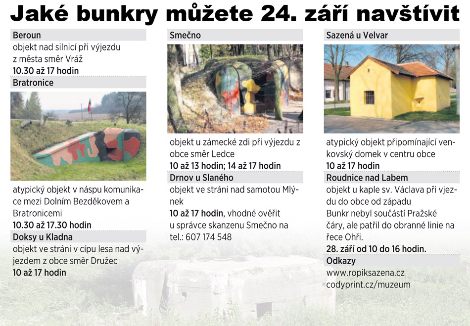 Jak bunkry mete 24. z navtvit