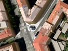 Námstí Míru - výstupy budou na Vinohradskou a Francouzskou ulici (tento východ