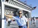 Milánský stadion San Siro pojme více ne 80 tisíc divák