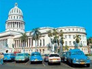 Kubánský Kapitol na Havan pipomíná kehké vztahy s Ameriany.